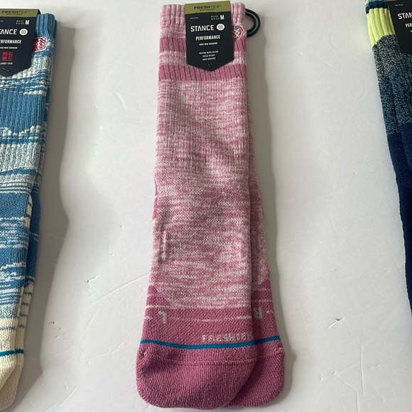 Stance Performance Hike Mid Cushion Wool Blend Crew Socks Size Medium - Picture 6 of 16